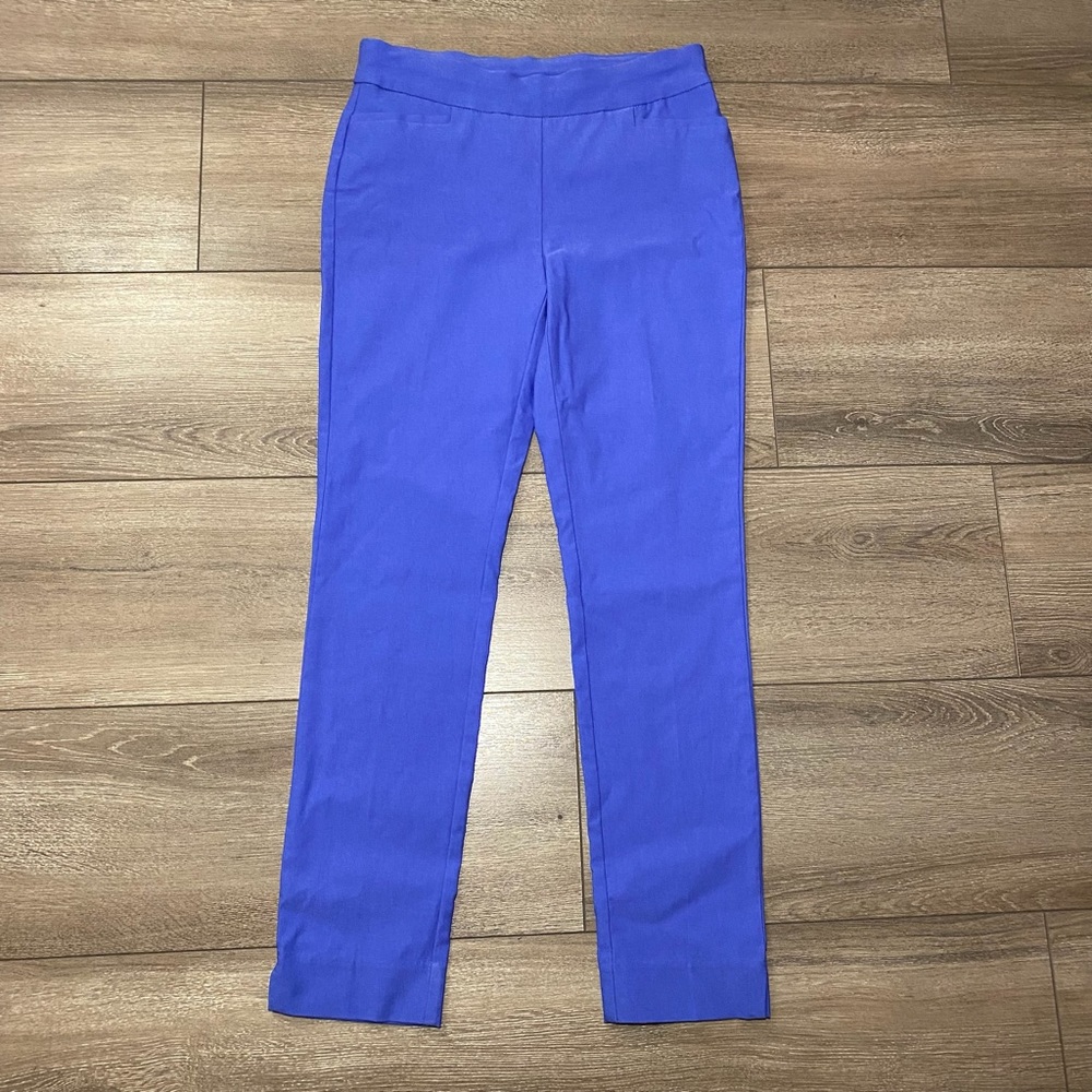 Powder blue stretchy pants NWOT